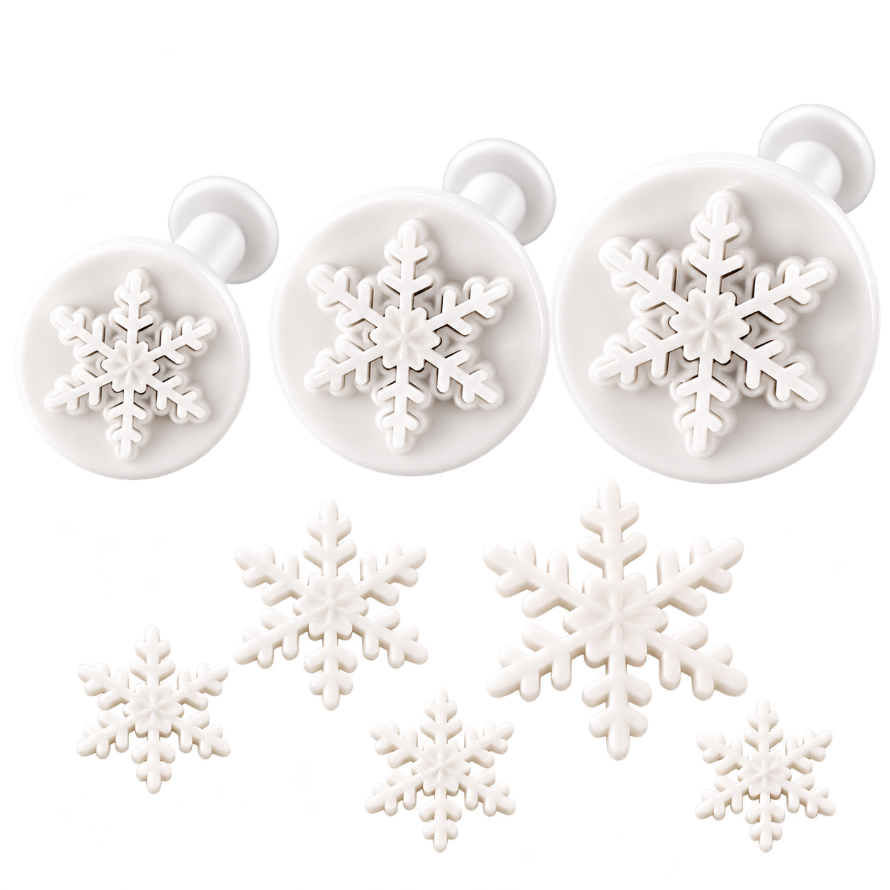 Ausstecher Mini Schneeflocken