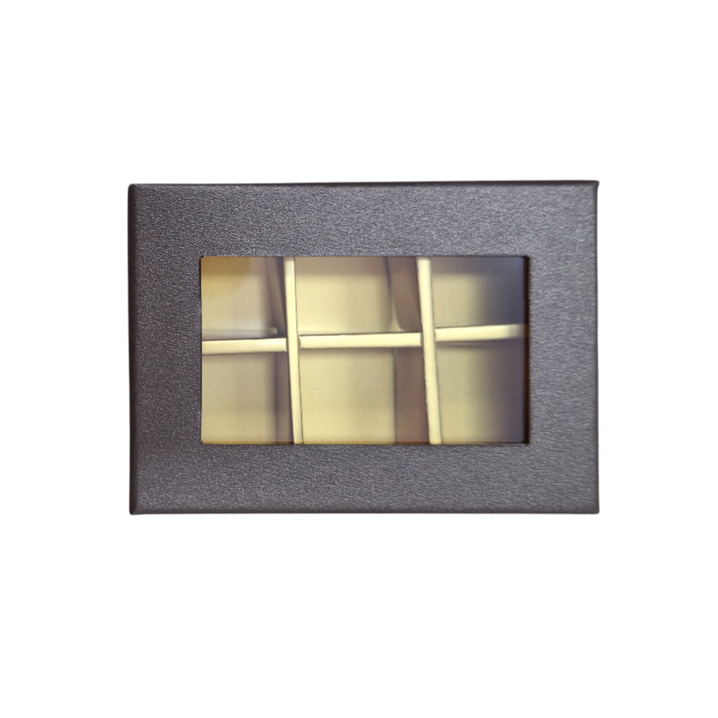 Pralinen Schachtel Trüffel-Verpackung  für 6 Trüffel 