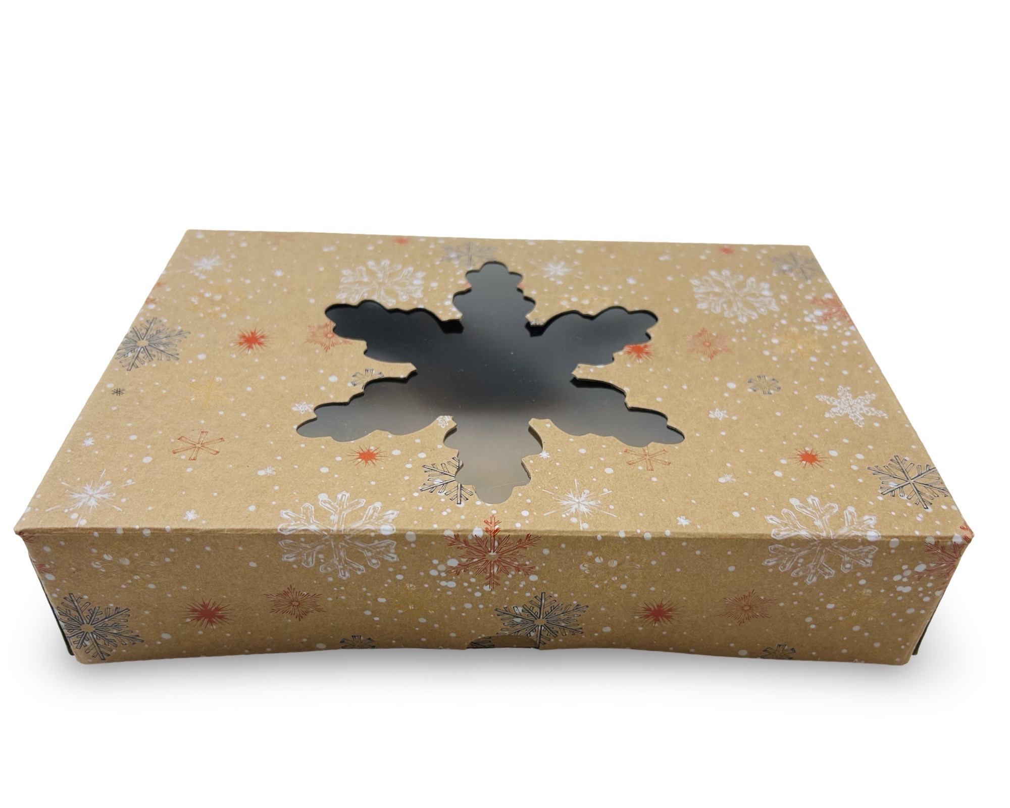 Keks- und Mehlspeisschachtel Weihnachten – 22 × 15 × 5 cm