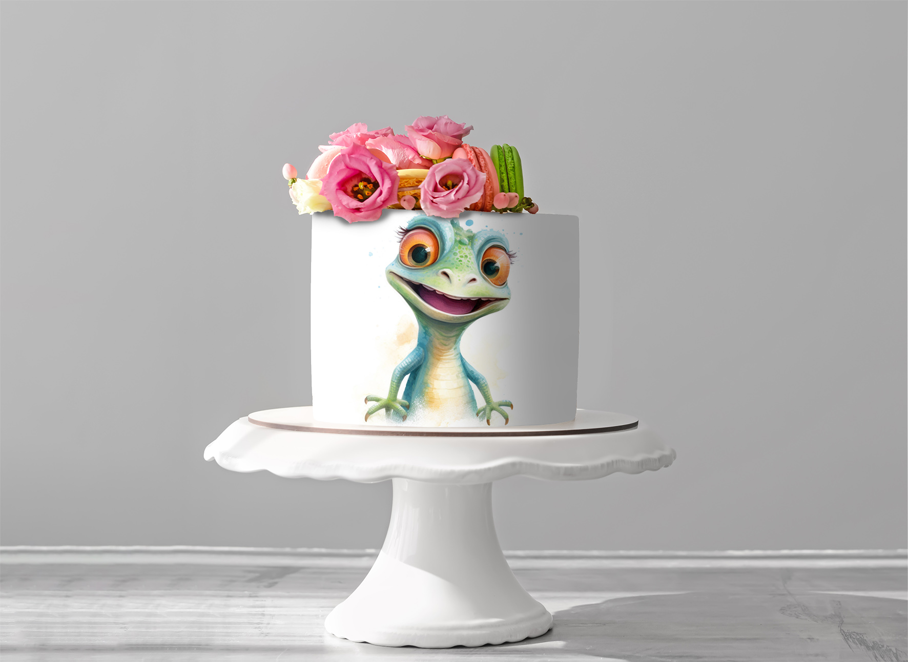 Deko Fondant Reptiel