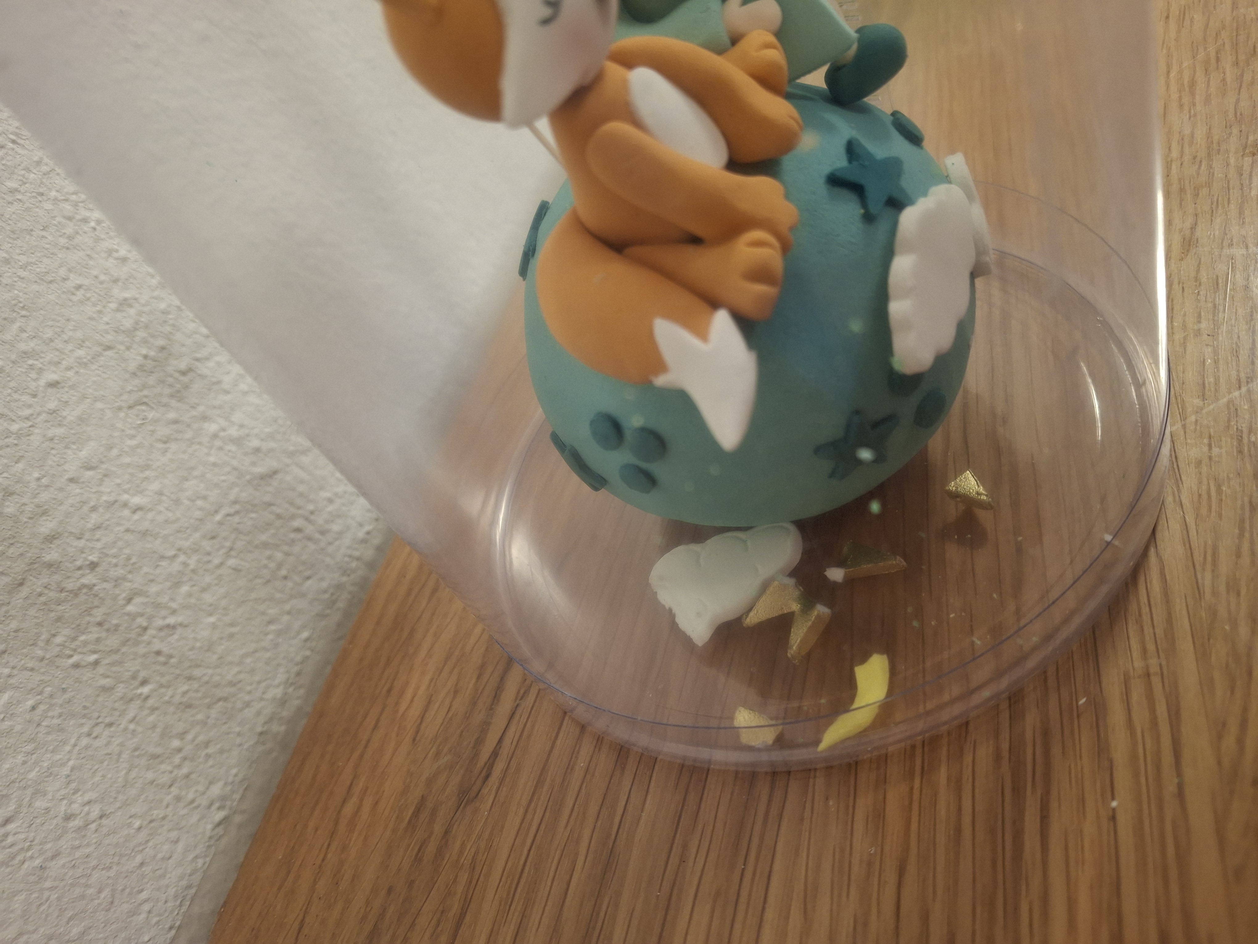 Tortentopper Der kleine Prinz beschädigt