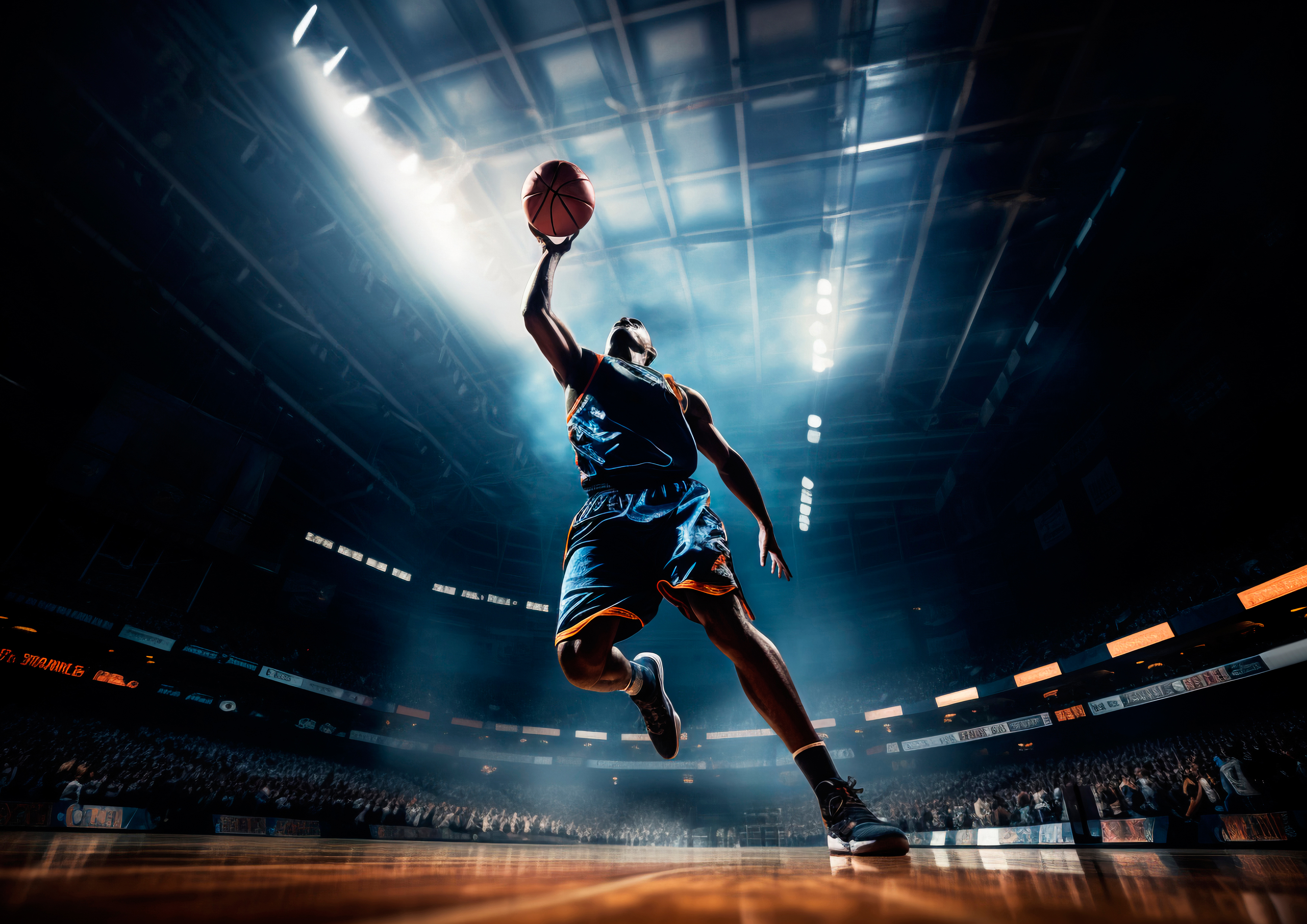 Deko Fondant  Basketballspieler