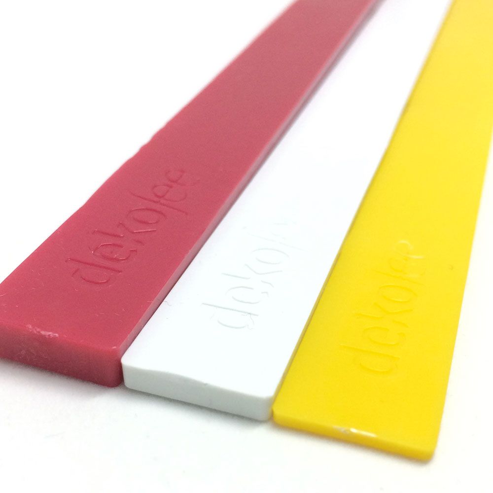 Teigstäbe Dough Bars Set 3 tlg. – für Fondant, Marzipan und Keksteig in 1,5 mm, 3 mm und 5 mm