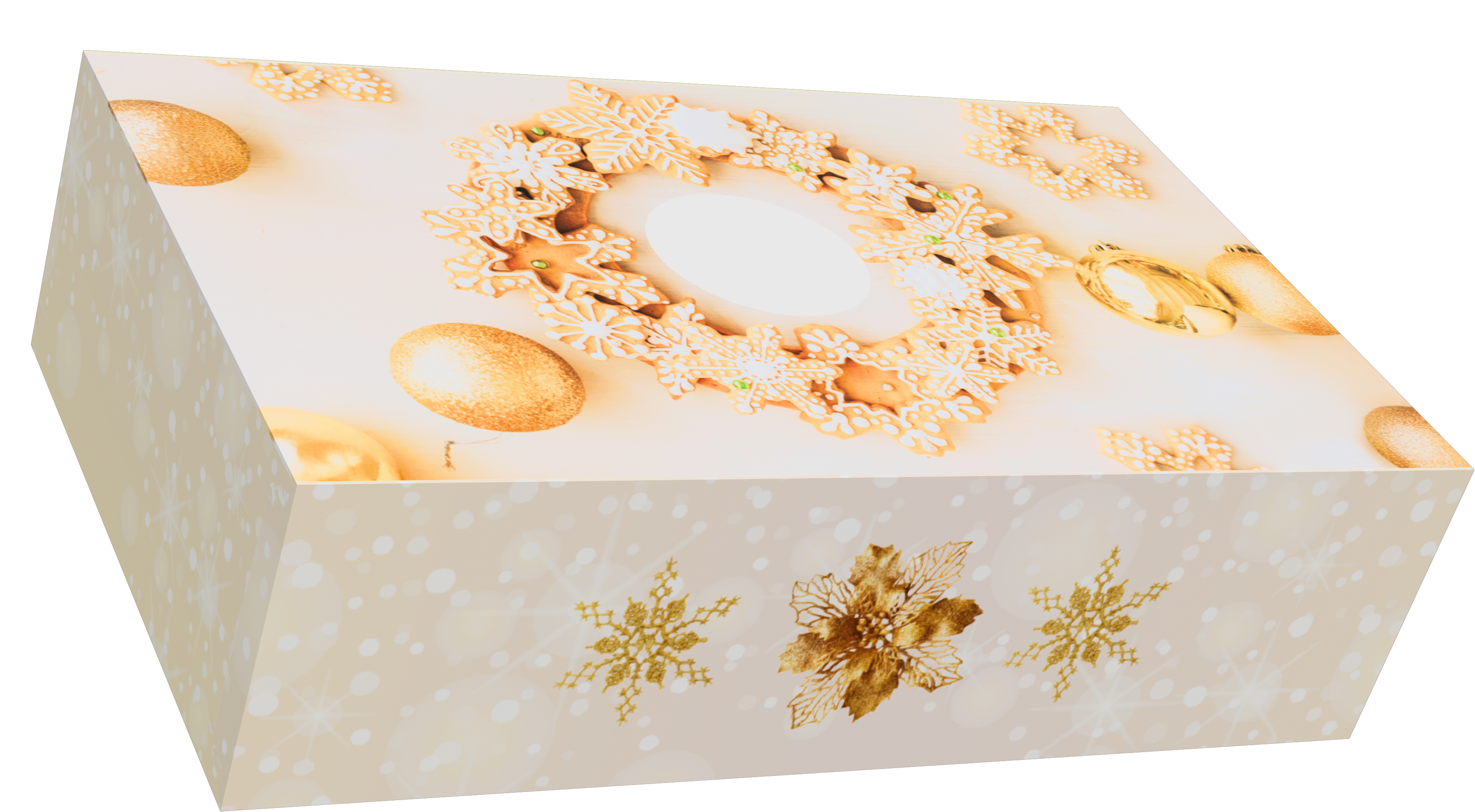 Keksbox Weihnachten 25 x 15 x 7 cm