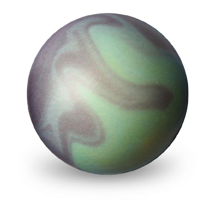 Kugel 3D Ø 2,8 cm – weiße Schokolade mit Schattierungen (4er-Set)