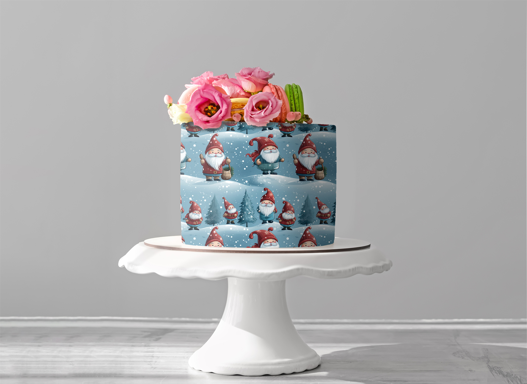 Deko Fondant Wichtel Weihnachten