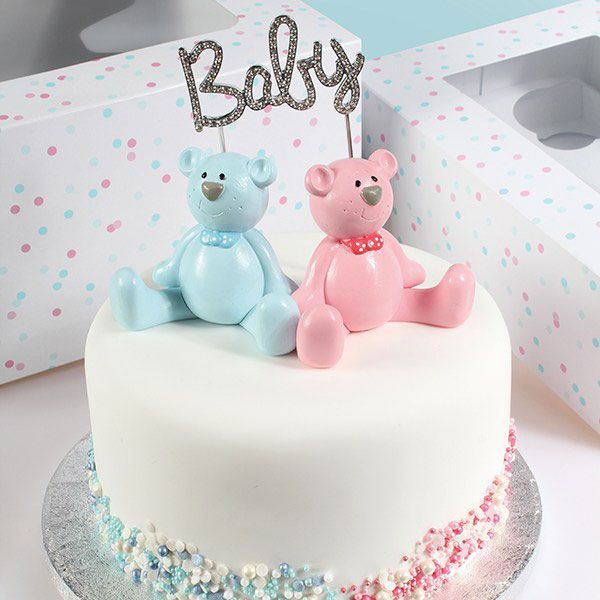 Cake Topper Baby Diamanten