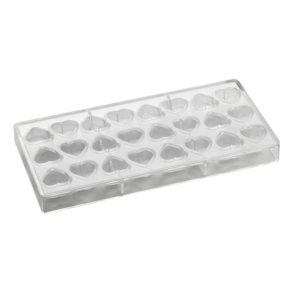 Pralinengussform Herz PC5026FR