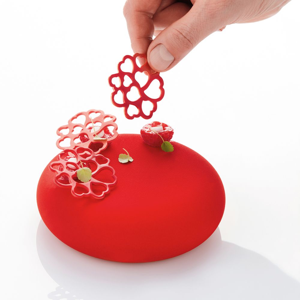 Silikonform Hearts 
