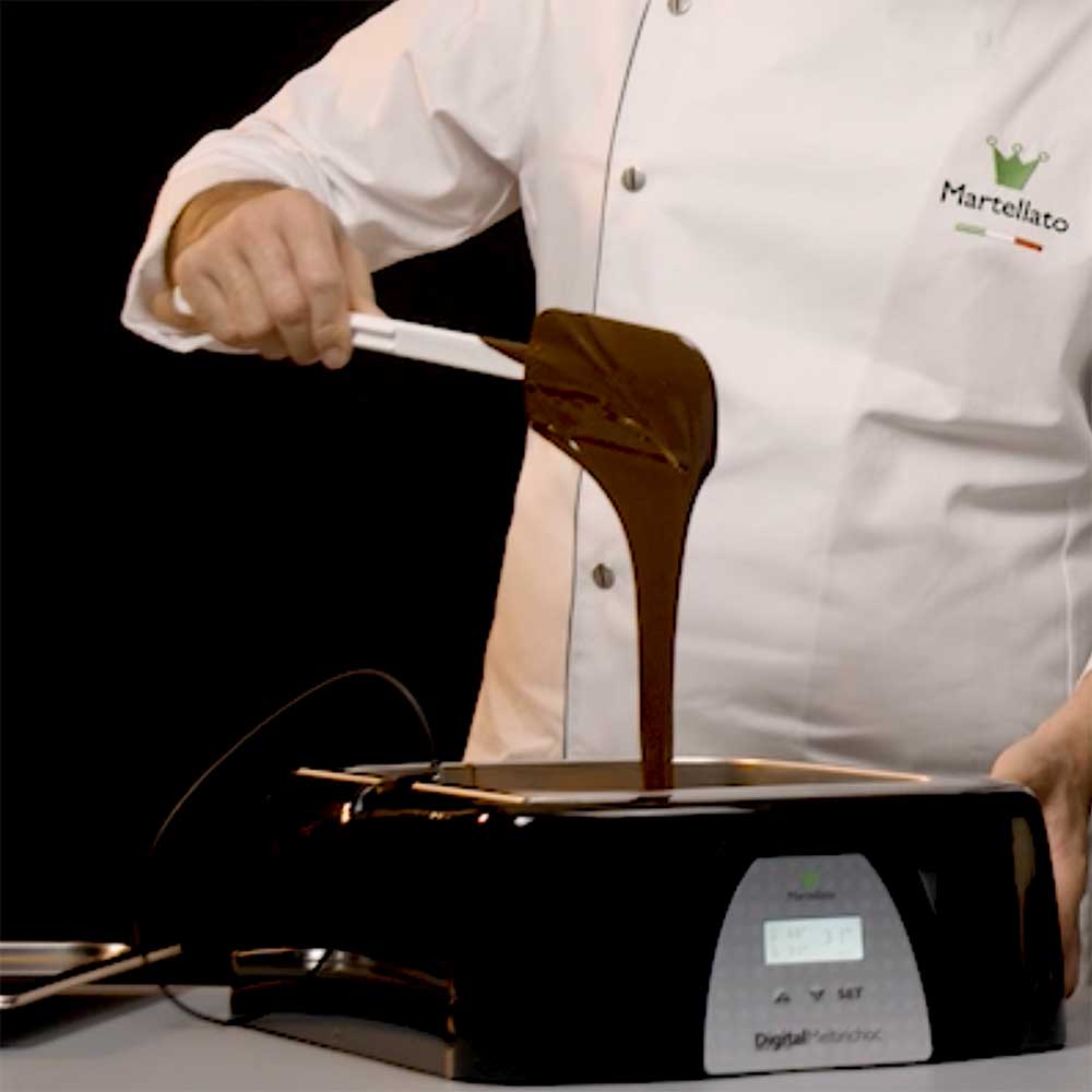 Martellato Digital Meltinchoc – Digitaler Schokoladenschmelzer, 6 Liter