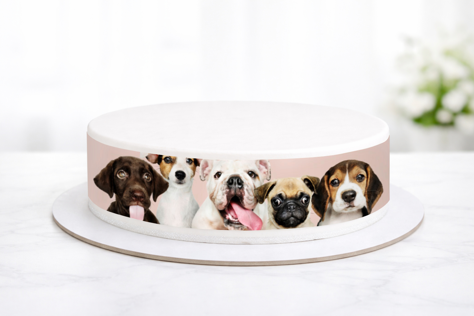 Tortenband Hunde