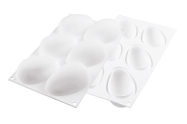 Silikomart – Silikonform “Mango 130” (6-fach, 130 ml)