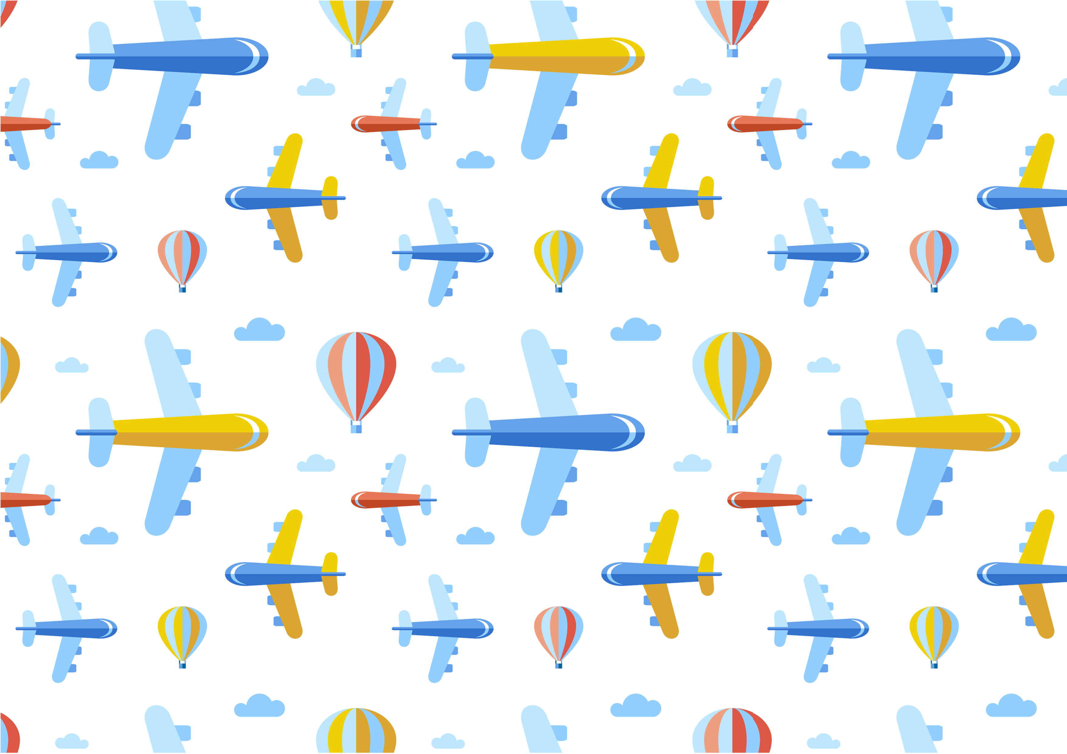 Deko Fondant Flguzeuge