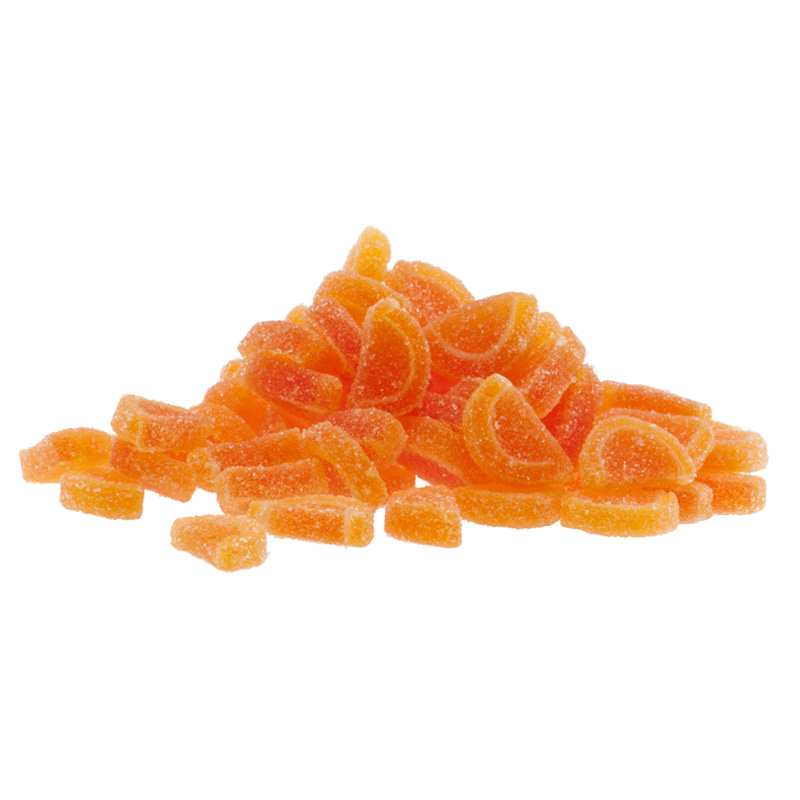 Gelee Garnierfrüchte Mandarine Orange 100 g