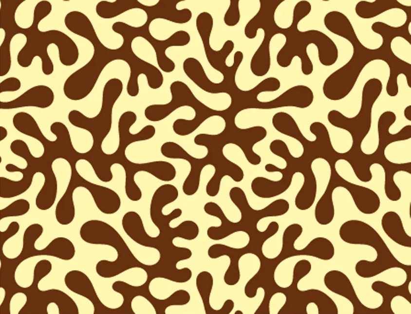 Schokoladen Transferfolie Koralle