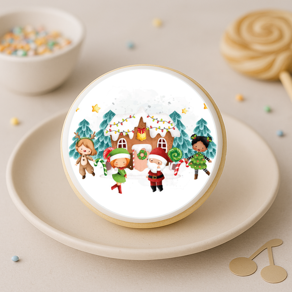 Keksaufleger Lebkuchenhaus