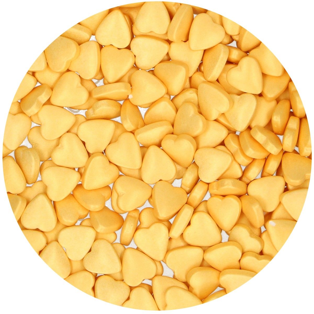 Streudeko Zucker Herzen gold 80g 