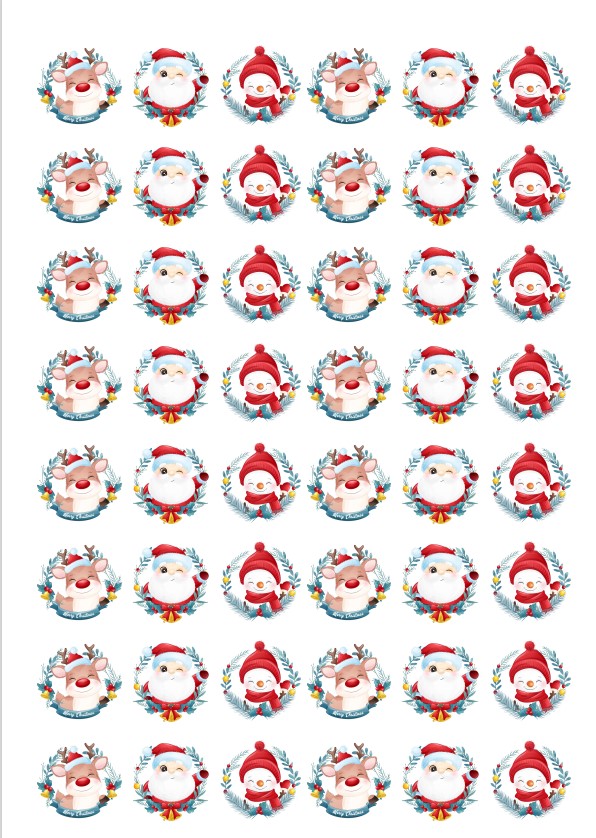 Keksaufleger Weihnachten