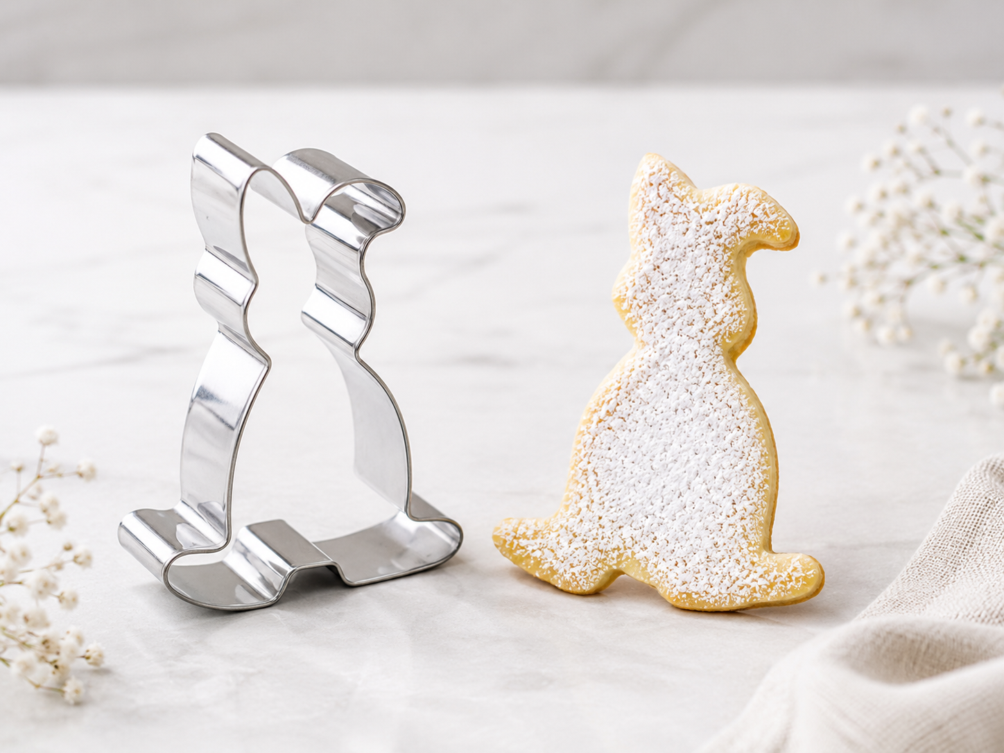 🐰 Keksausstecher „Stehender Hase“ – 8 cm | Edelstahl A54