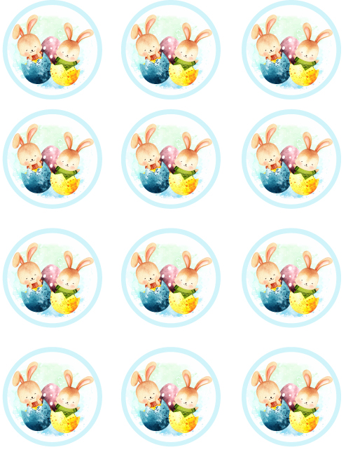 Muffinaufleger Ostern