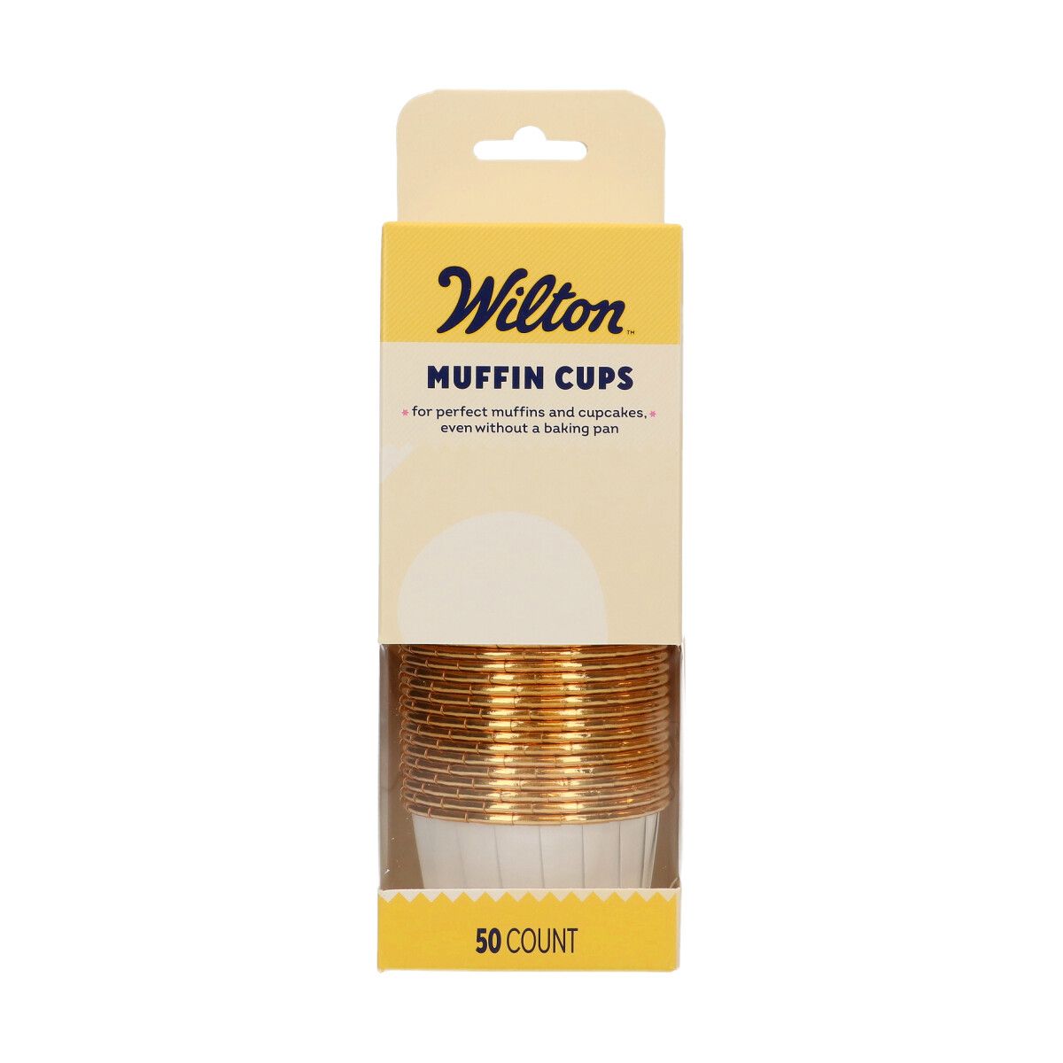 Wilton Muffin Cups White PK 50 – 50 weiße Muffinförmchen