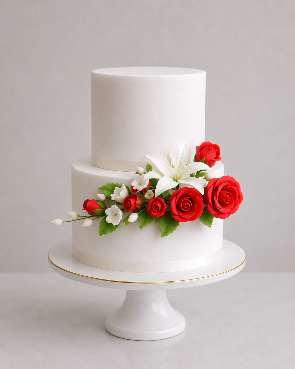 Feinzucker Bouquet Lily and Roses