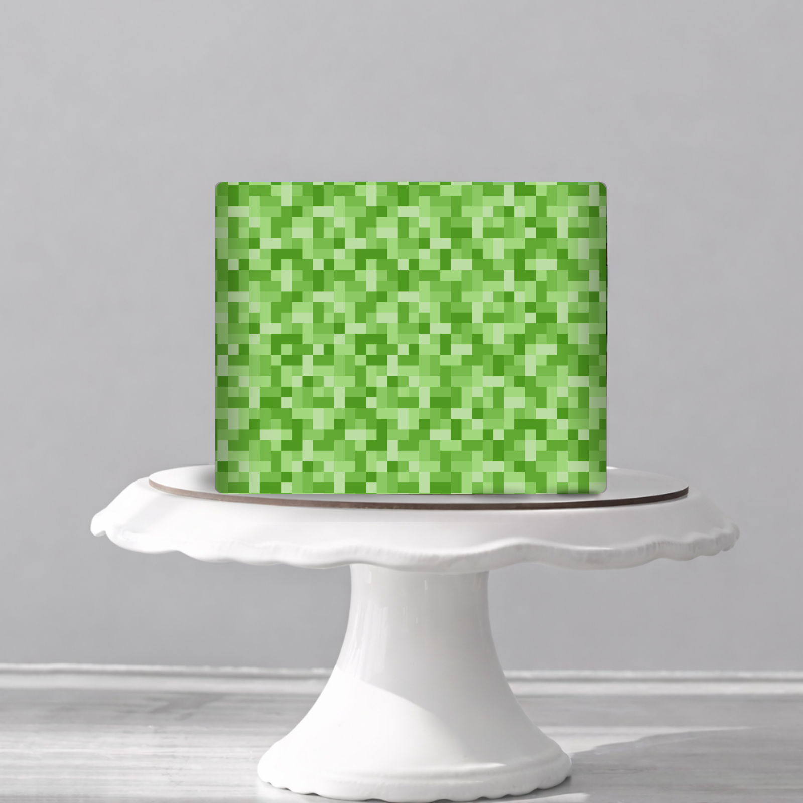 Deko Fondant grün Minecraft