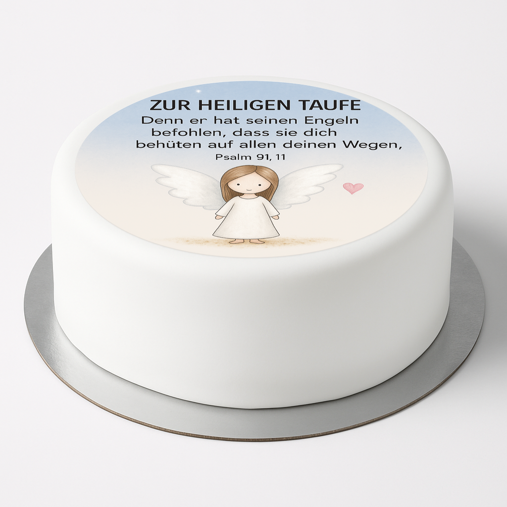 Tortenaufleger Zur heiligen Taufe Tortenaufleger Zur heiligen Taufe