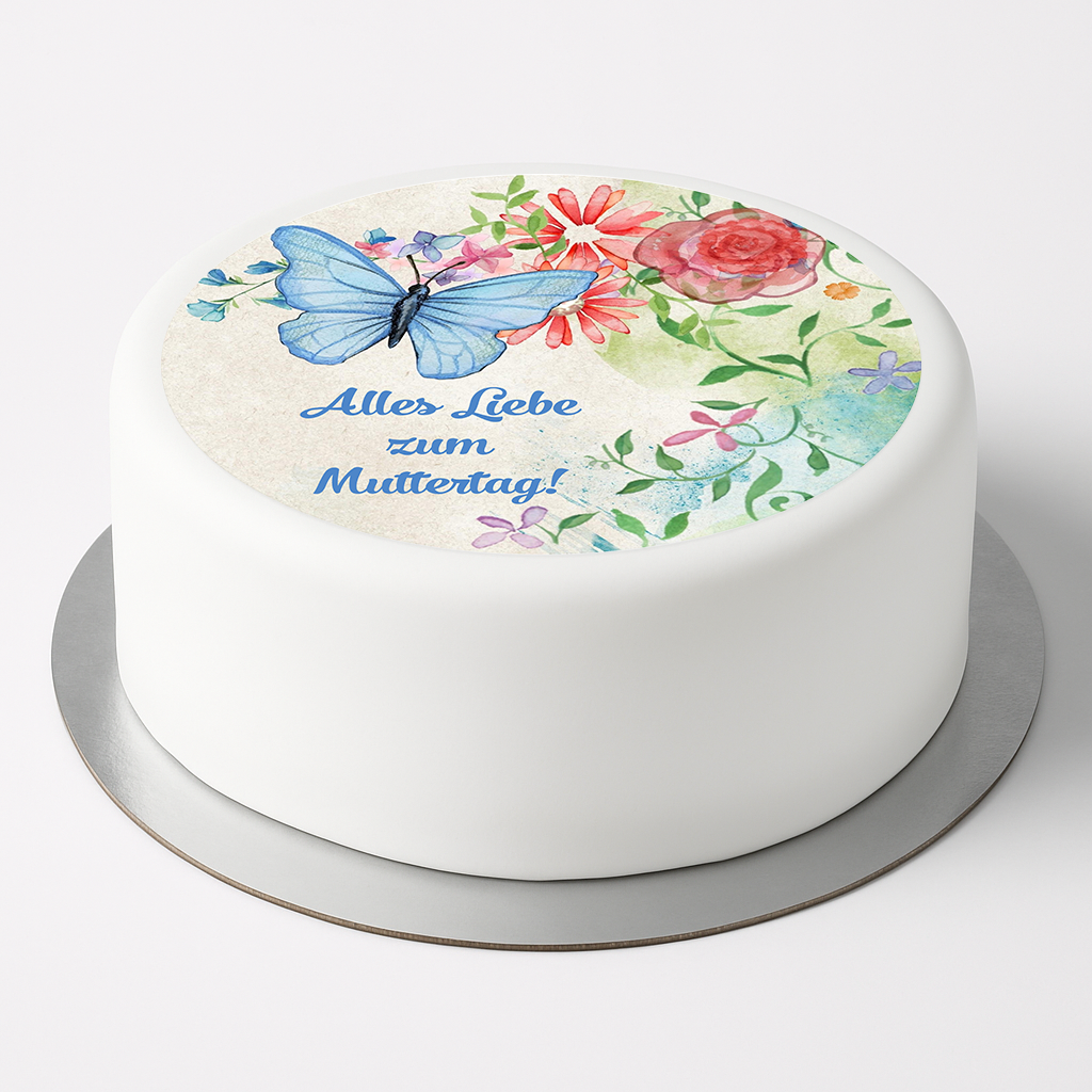 Tortenaufleger Muttertag