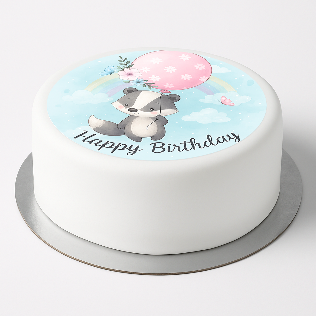 Tortenaufleger Geburtstag Dachs