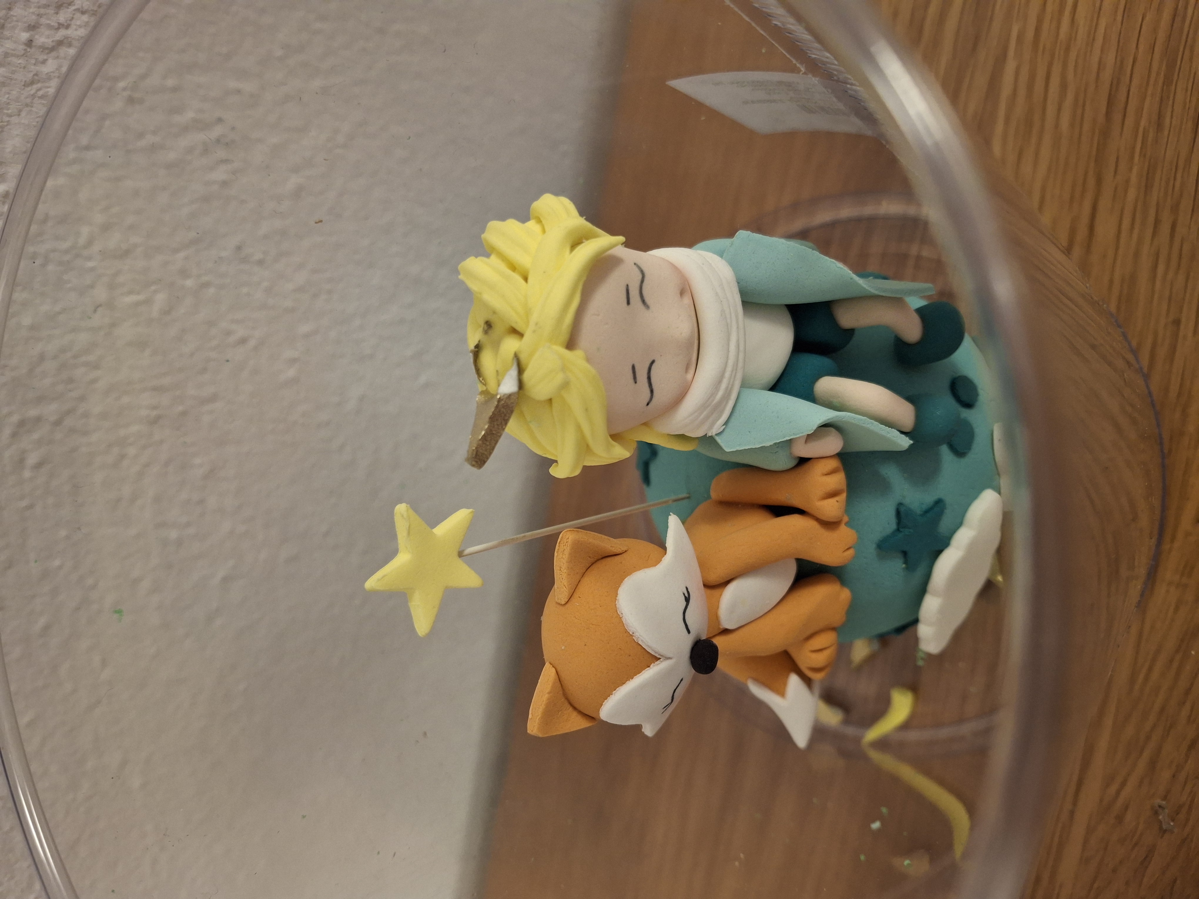 Tortentopper Der kleine Prinz beschädigt