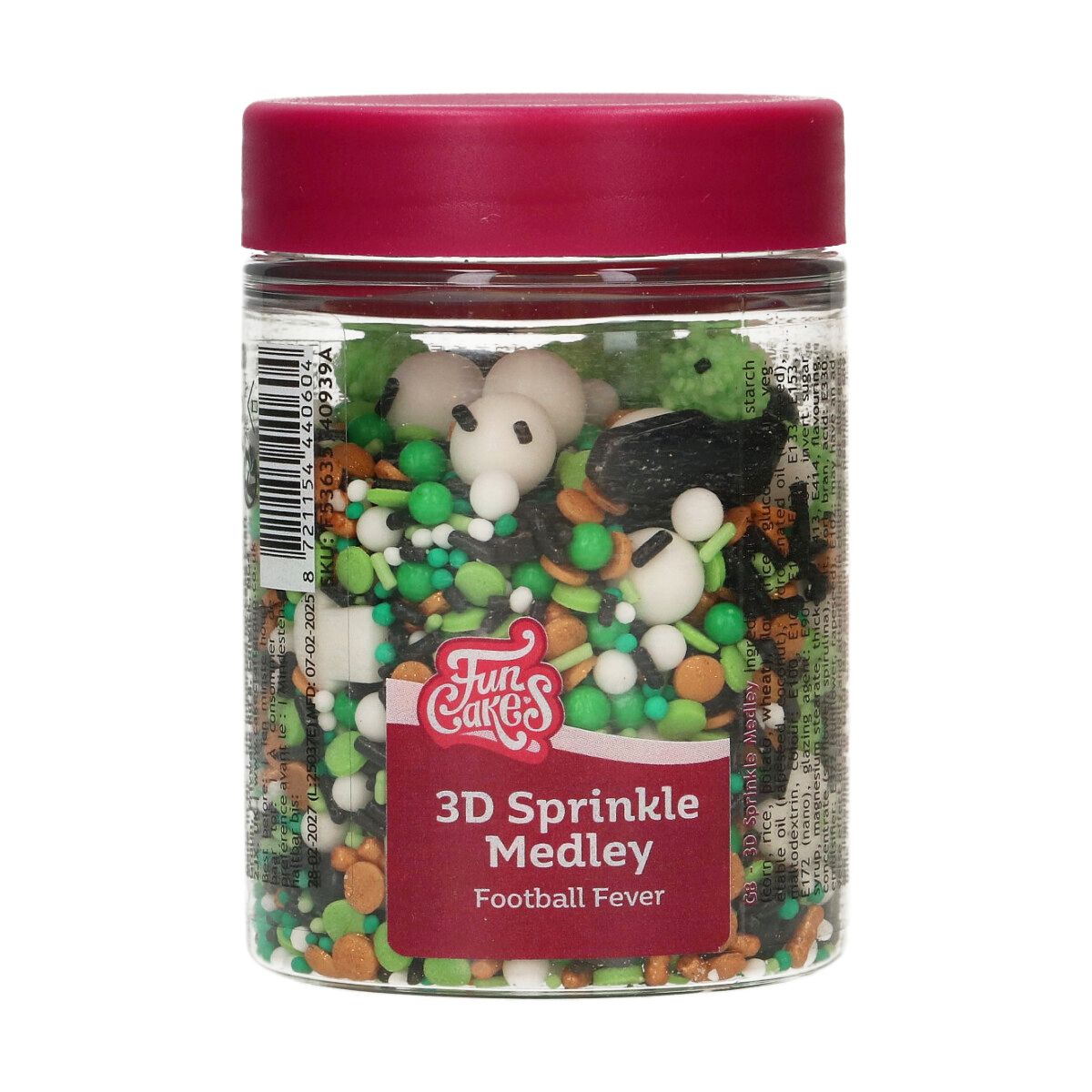 3D Streusel-Mix Football Fever Fußball – 70 g