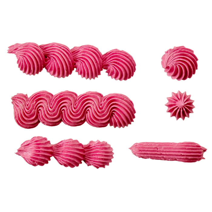 Französische Sterntülle Nr. 61 Edelstahl – 14 mm Dekotülle für große Sterne & Rosetten