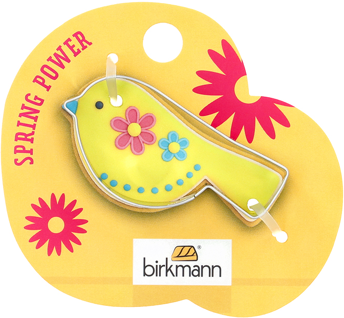 Vogel-Ausstecher ca. 6 cm – Edelstahl Keksausstecher Vogel | Ideal für Frühling & Sommer