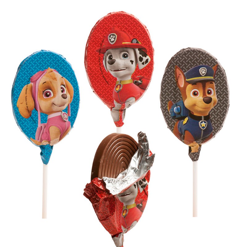 Paw Patrol Schokoladen Lolli Chase