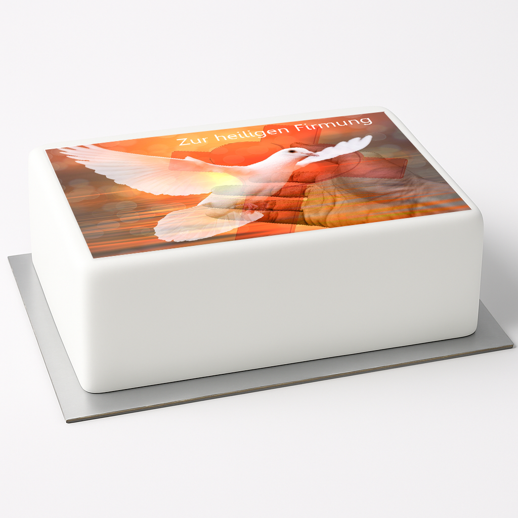 Tortenaufleger Firmung