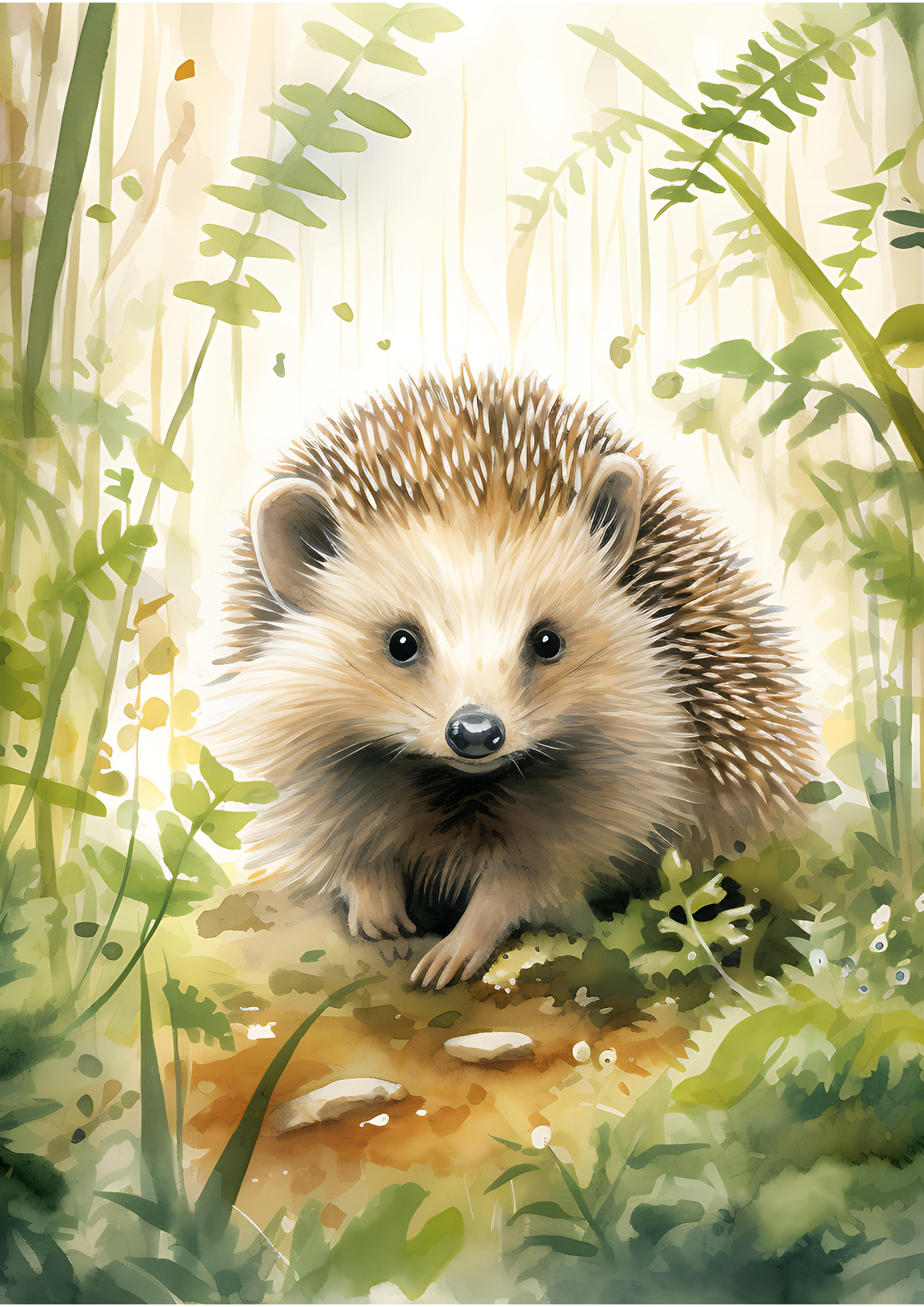 Rouladendekor Igel
