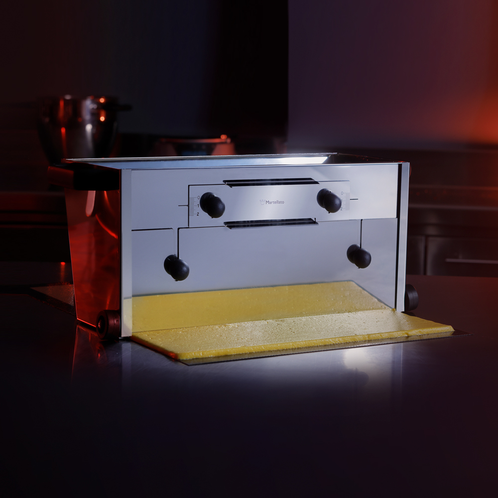 Martellato LEVEL – Mobiler Teigverteiler für Biskuit & mehr, 48x20x20cm