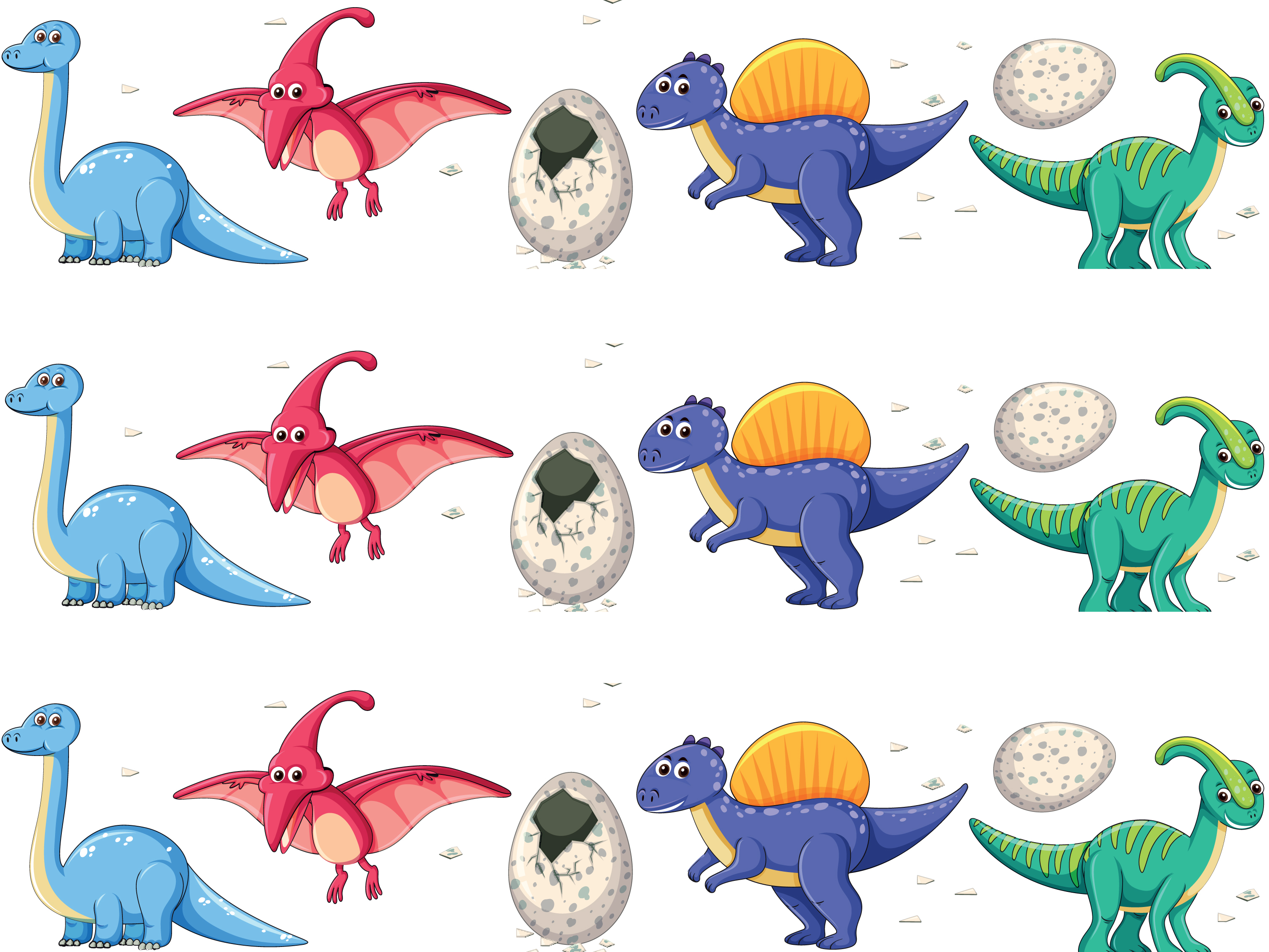 Tortenband Dinosaurier
