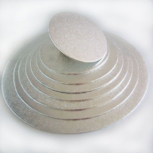Tortenplatte silber 4 mm rund 25 cm