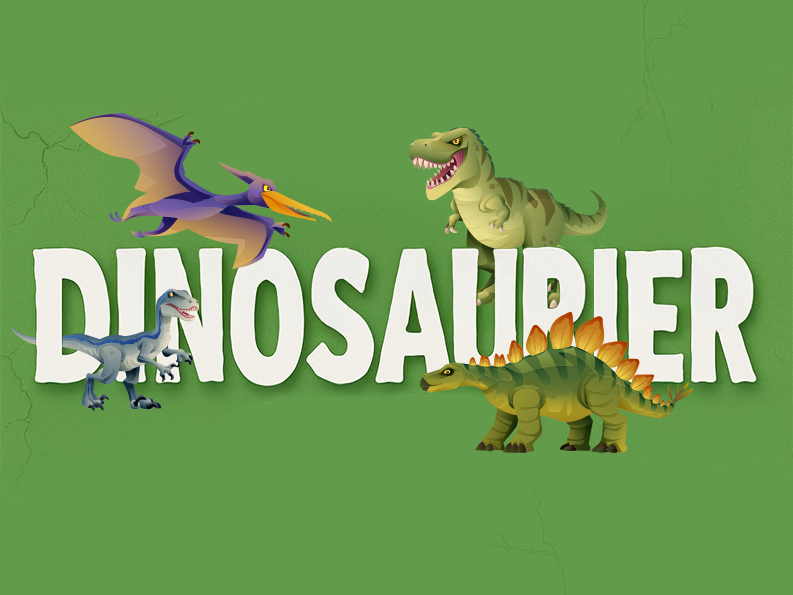 Deko Fondant Dinosaurier