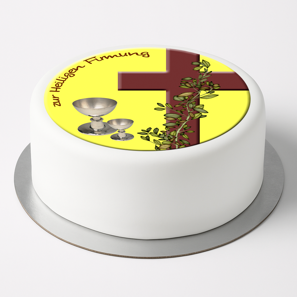 Tortenaufleger Firmung