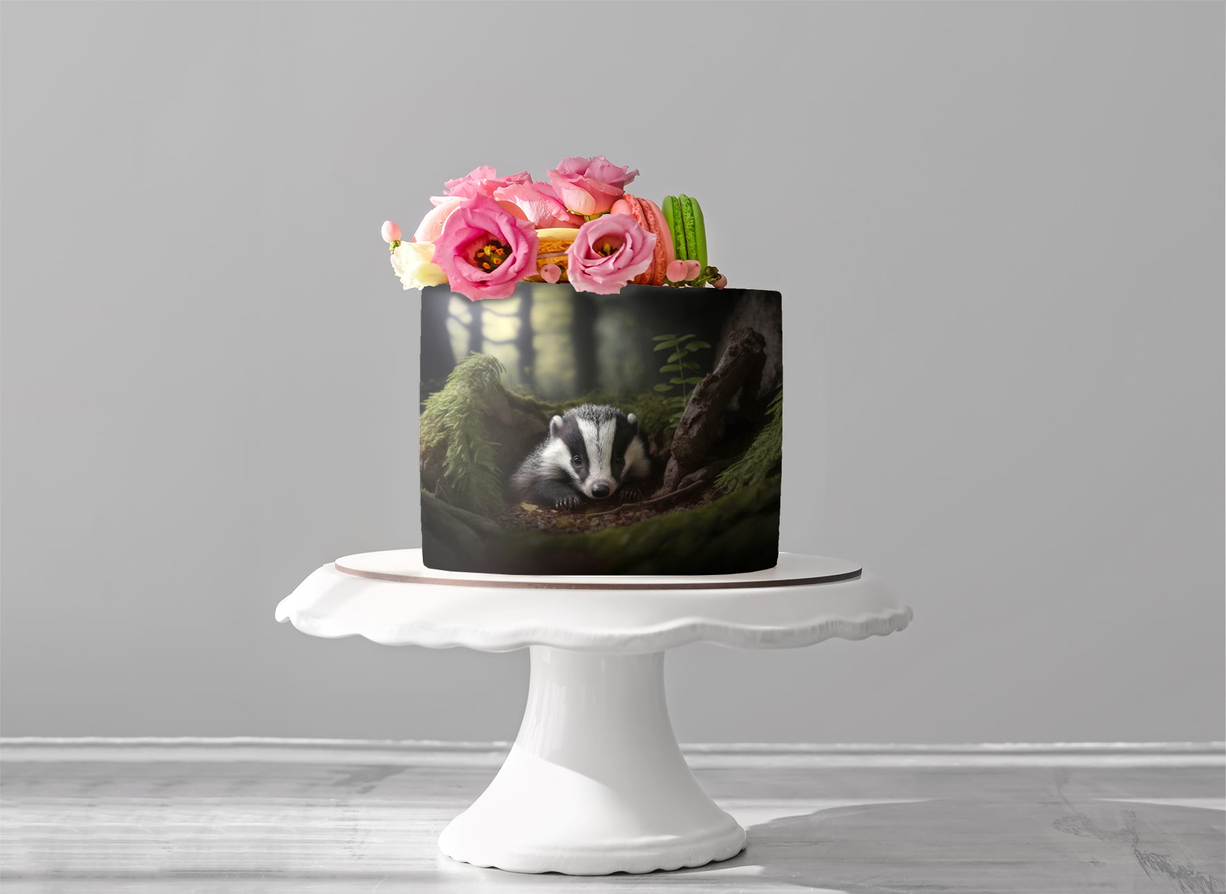 Deko Fondant Dachs