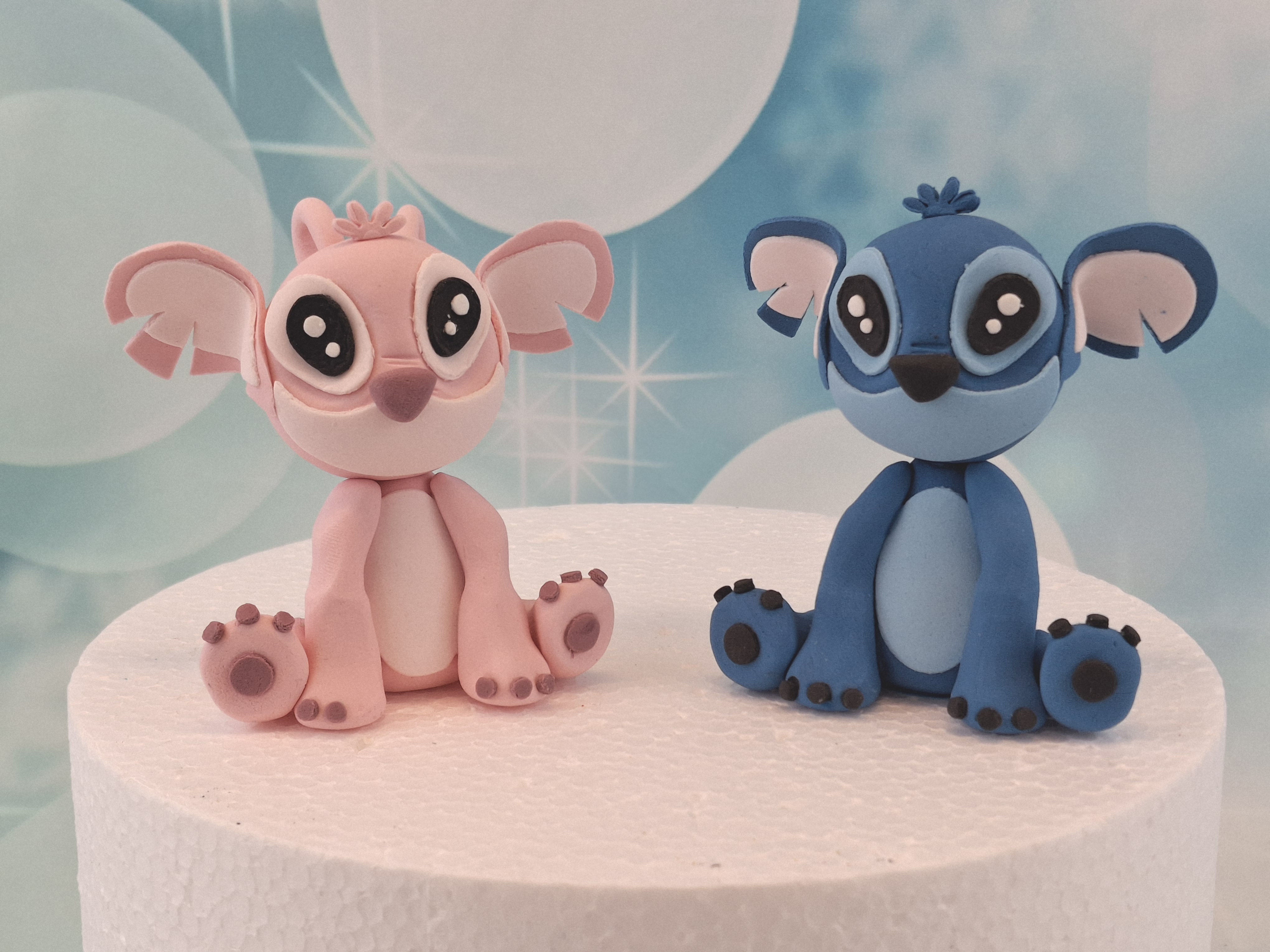 Tortenfigur Set Stitch & Angel 