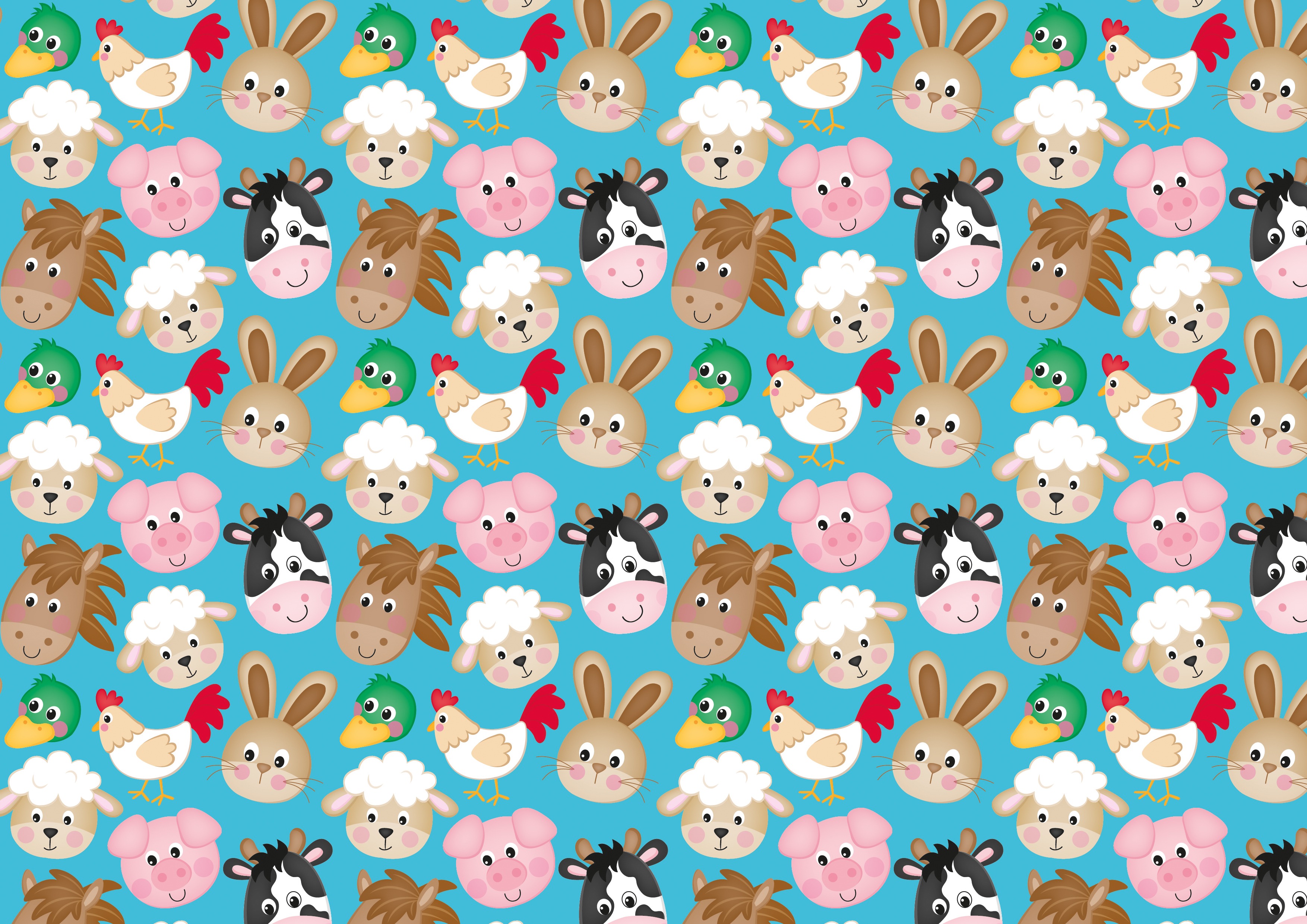 Deko Fondant Bauernhof 