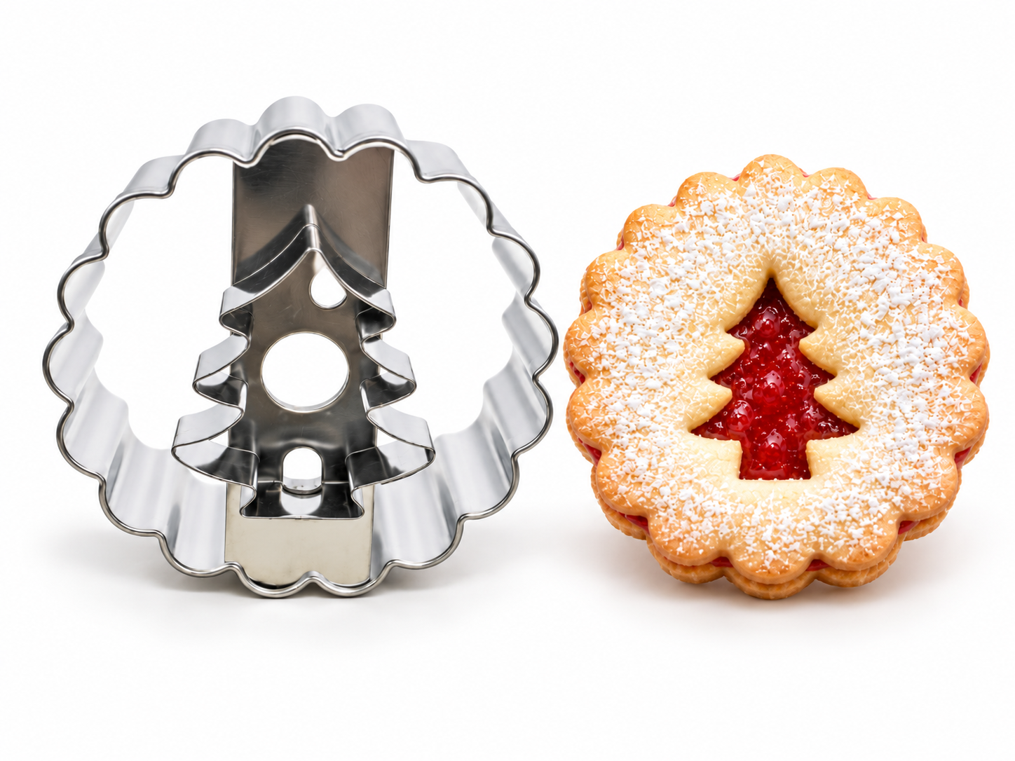 Linzer Ausstecher Tanne | 5 cm A89