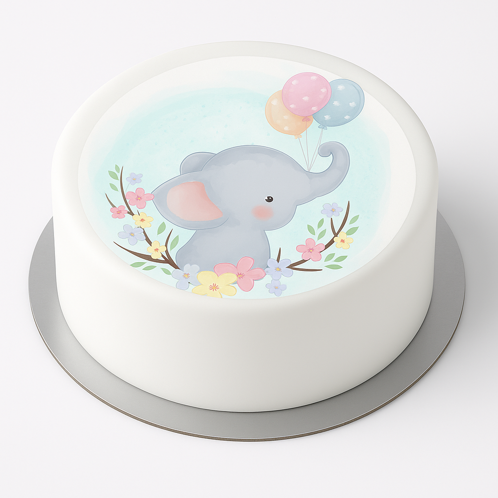 Tortenaufleger Elefant