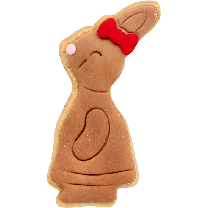 Ausstechform „Hase mit Kleid“ – 8 cm
