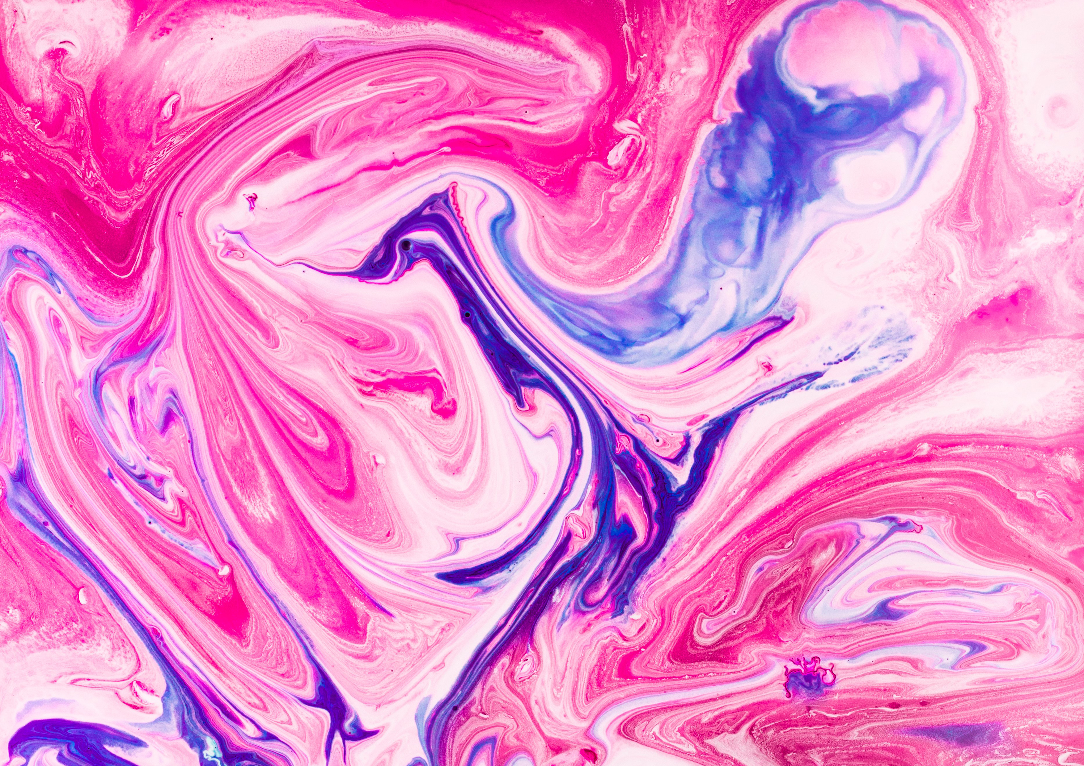 Deko Fondant Marble pink- lila
