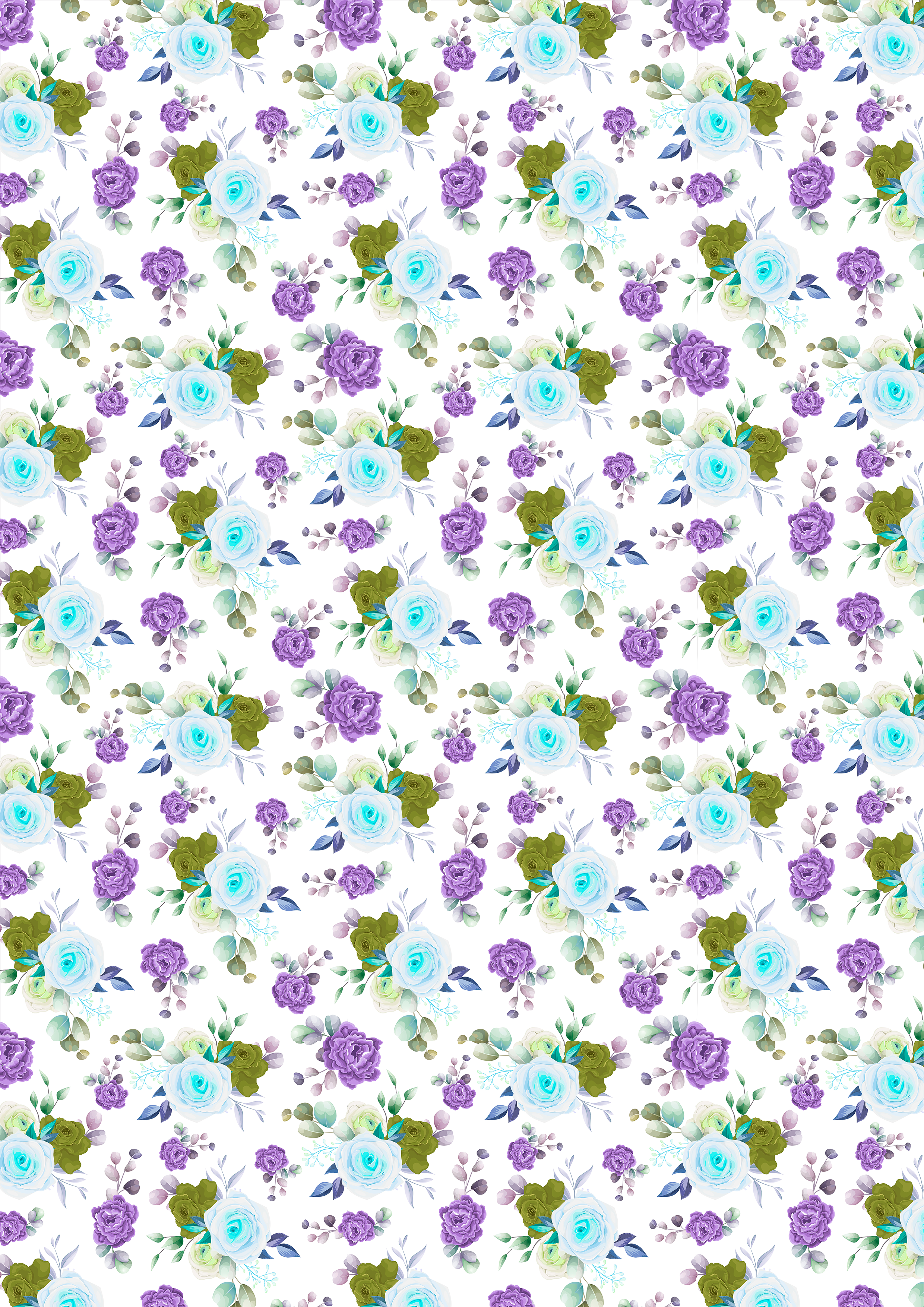 Schokoladen Transferfolie Blumen
